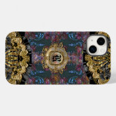 Yorkshyre  Monogram Victoriaans Case-Mate iPhone Case (Achterkant (horizontaal))