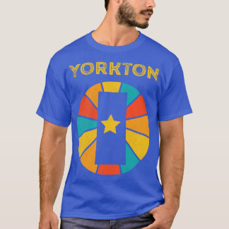 Yorkton Saskatchewan Canada Vintage Noodlijdende S T-shirt