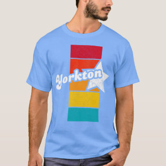 Yorkton Saskatchewan Canada Vintage Noodlijdende S T-shirt