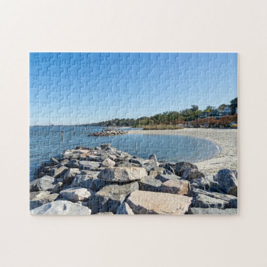 Yorktown Beach in Virginia Legpuzzel (Horizontaal)
