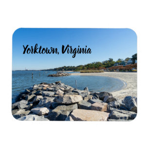 Yorktown Beach in Virginia Magneet