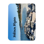 Yorktown Beach in Virginia Magneet (Verticaal)