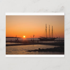 Yorktown Beach Sunrise Briefkaart