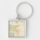 Yorktown, Gloucester, Va Sleutelhanger (Voorkant)