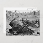 Yorktown Mortar Battery, 1860's Briefkaart (Voorkant / Achterkant)