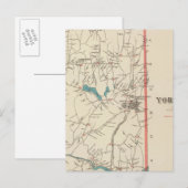 Yorktown NY Briefkaart (Voorkant / Achterkant)