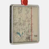 Yorktown NY Metalen Ornament (Rechts)