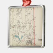 Yorktown NY Metalen Ornament (Links)