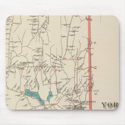 Yorktown NY Muismat (Voorkant)