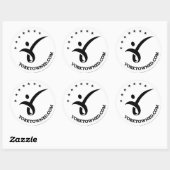 Yorktown Onderwijs 3" Ronde Sticker (Vel)