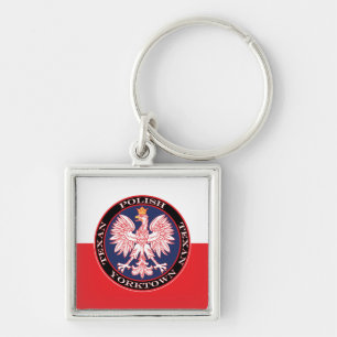 Yorktown Round Poland Texan Sleutelhanger