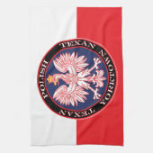 Yorktown Round Poland Texan Theedoek (Verticaal)