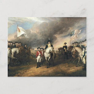 Yorktown Surrender door John Trumbull Briefkaart