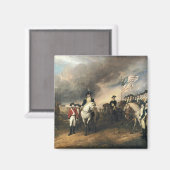 Yorktown Surrender door John Trumbull Magneet (Voorkant / Achterkant)