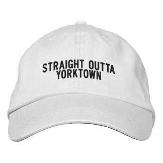 YORKTOWN TEXAS Hat Geborduurde Pet