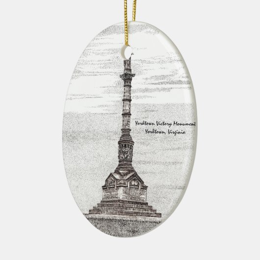 Yorktown Victory Monument Ornament (Links)
