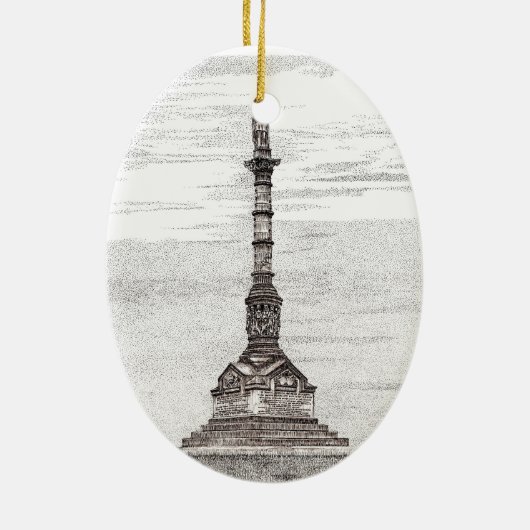 Yorktown Victory Monument Ornament (Achterkant)