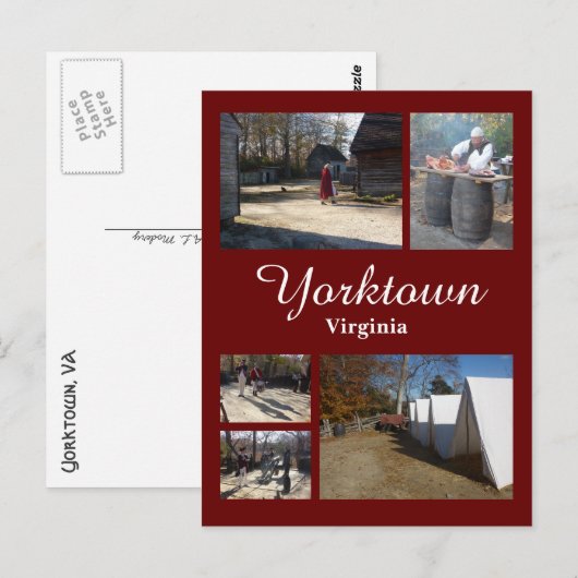 Yorktown (Virginia) Briefkaart (Voorkant / Achterkant)