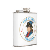 Yorktown Virginia Koloniaal Heupfles (Rechts)