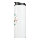 Yorktown Virginia Koloniaal Thermosbeker (Geroteerd rechts)