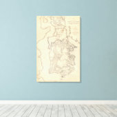 Yorktownto Williamsburg Canvas Afdruk (Insitu (Houten vloer))
