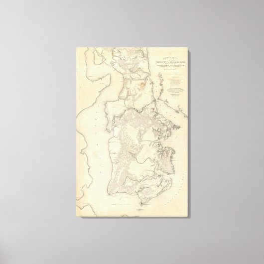 Yorktownto Williamsburg Canvas Afdruk (Voorkant)