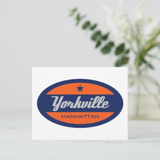 Yorkville Briefkaart (Staand voorkant)
