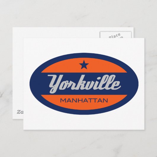 Yorkville Briefkaart (Voorkant / Achterkant)