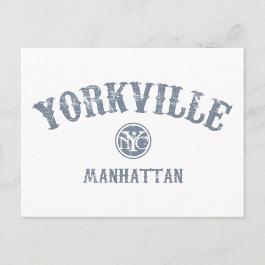 Yorkville Briefkaart (Voorkant)