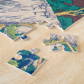 Yoro Falls in Mino Province, 1833-1834 by Hokusai Legpuzzel (Zijkant)