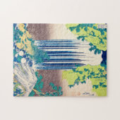 Yoro Falls in Mino Province, 1833-1834 by Hokusai Legpuzzel (Horizontaal)