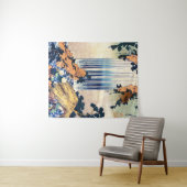 Yoro Waterfall in de provincie Mino Hokusai Katsus Wandkleed (In Situ (horizontaal))