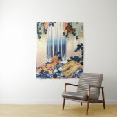 Yoro Waterfall in de provincie Mino Hokusai Katsus Wandkleed (In situ)