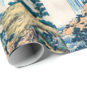Yoro Waterfall Mino, provincie Katsushika Hokusai Cadeaupapier (Rol Hoek)