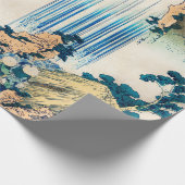 Yoro Waterfall Mino, provincie Katsushika Hokusai Cadeaupapier (Hoek)