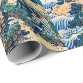 Yoro Waterfall Mino, provincie Katsushika Hokusai Cadeaupapier (Rol Hoek)