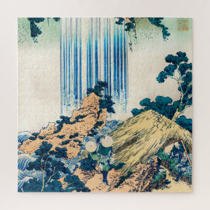 Yoro-waterval Mino Provincie door Katsushika Hokus Legpuzzel