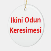 yoruba ikini odun keresimesi Ornament (Links)