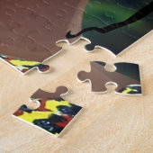 Yoruba Lady met traditionele hairstyle Legpuzzel (Zijkant)