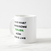 yoruba moeder, geweldig koffiemok (Voorkant links)