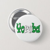 Yoruba (Nigeriaanse vlag) Ronde Button 5,7 Cm (Voorkant /achterkant)