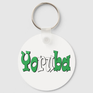 Yoruba (Nigeriaanse vlag) Sleutelhanger