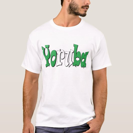 Yoruba (Nigeriaanse vlag) T-shirt (Voorkant)