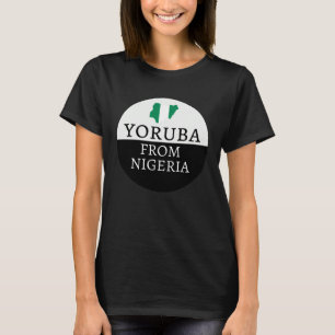 Yoruba uit Nigeria Afkomst Initiatie DNA Resultaa T-shirt