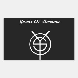 YOS-sticker Rechthoekige Sticker