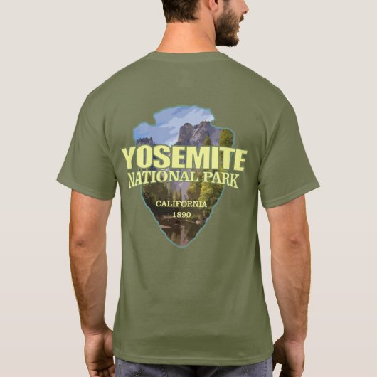 Yosemiet (pijlpunt) t-shirt (Achterkant)