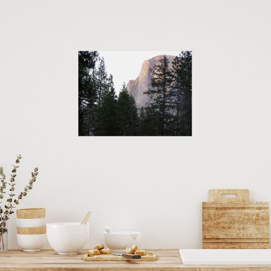 Yosemiet (steen) poster (Keuken)