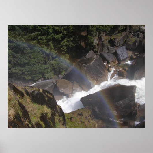 Yosemiet (water) poster (Voorkant)