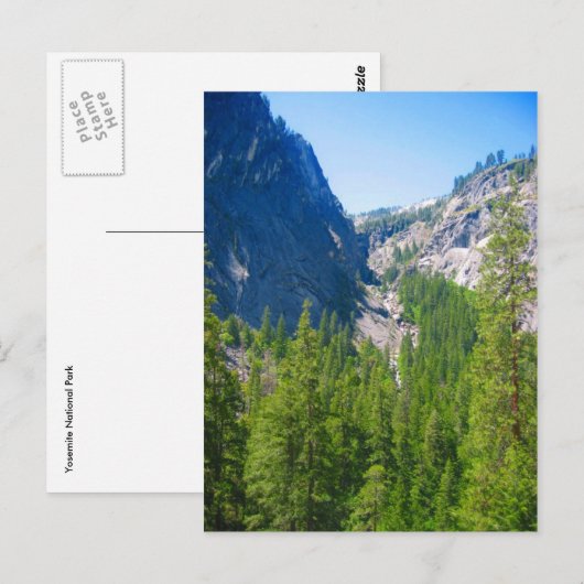 yosemietriem briefkaart (Voorkant / Achterkant)