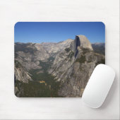 Yosemietvallei en halfkoepel van gletsjerpunt muismat (Met muis)